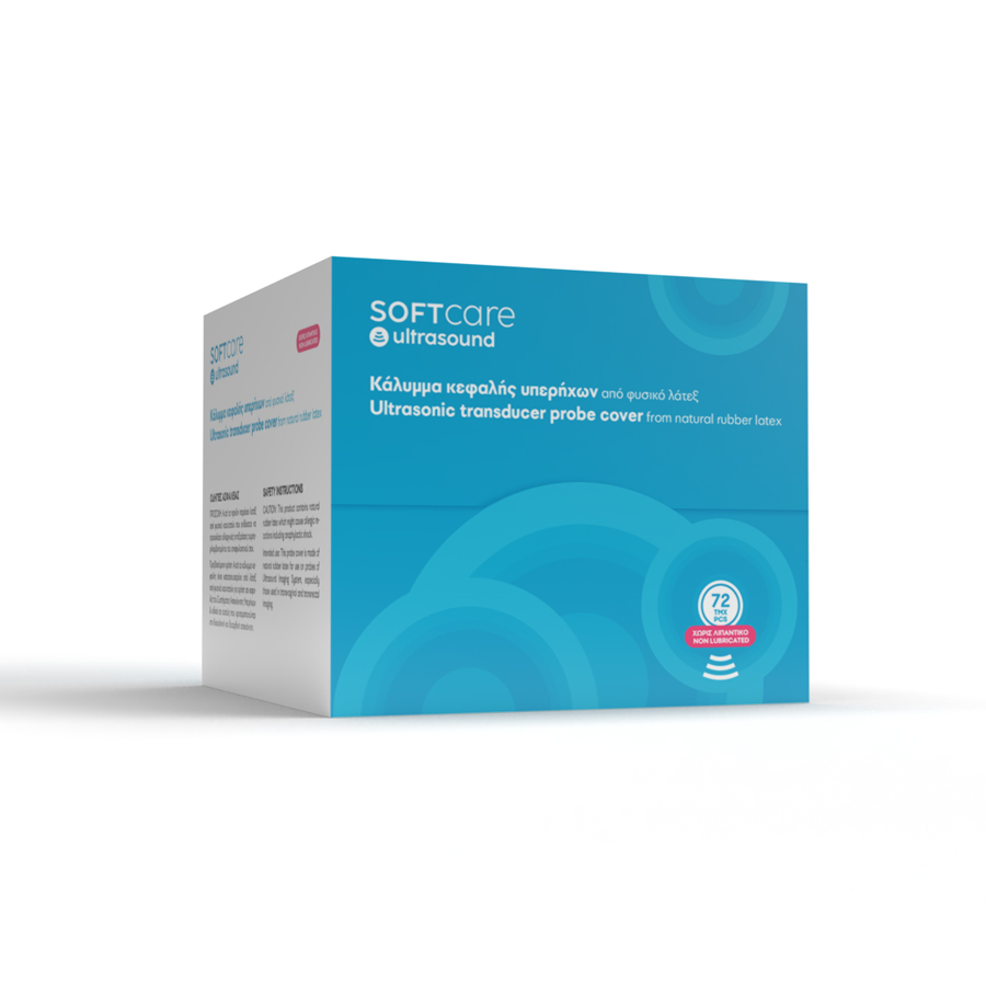 Κάλυμμα κεφαλής υπερήχων - χωρίς λιπαντικό, Soft Care