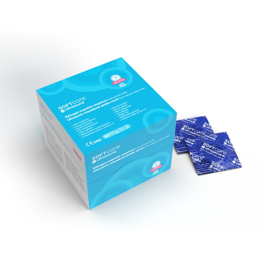 Κάλυμμα κεφαλής υπερήχων - χωρίς λιπαντικό, Soft Care