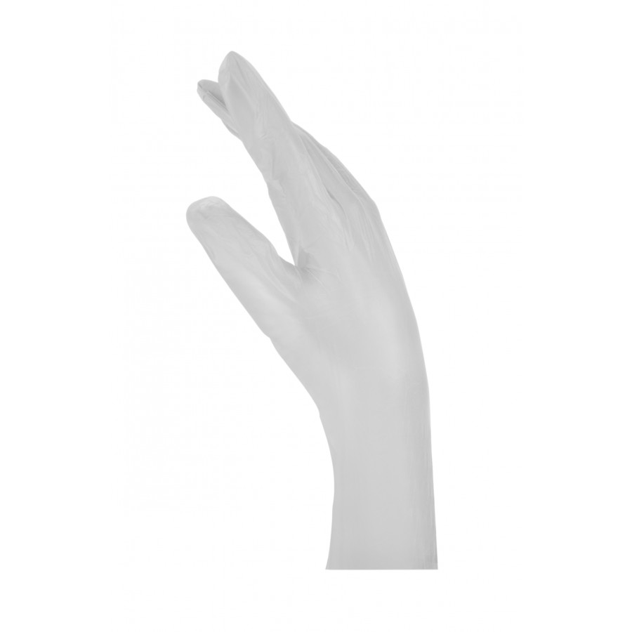 Γάντια Βινυλίου Soft Care ICE - Λευκό χωρίς πούδρα - Image 3