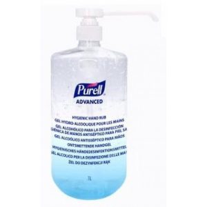 PURELL® Advanced Αντισηπτικό-Απολυμαντικό χεριών 1000ml Pompe μπουκάλι με ιατρική αντλία  9761-06EEU